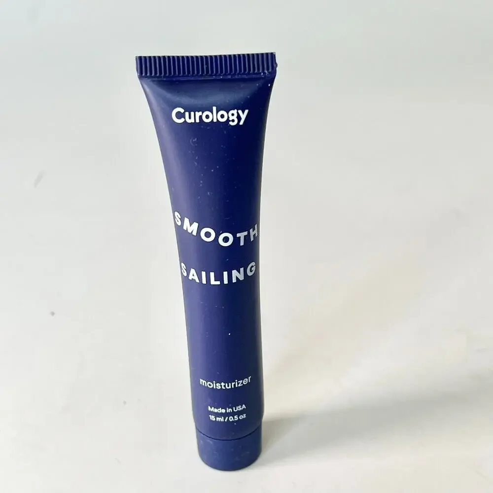 Curology Smooth Sailing Moisturizer Hydration Day Night Travel .5 oz 15ml NIB